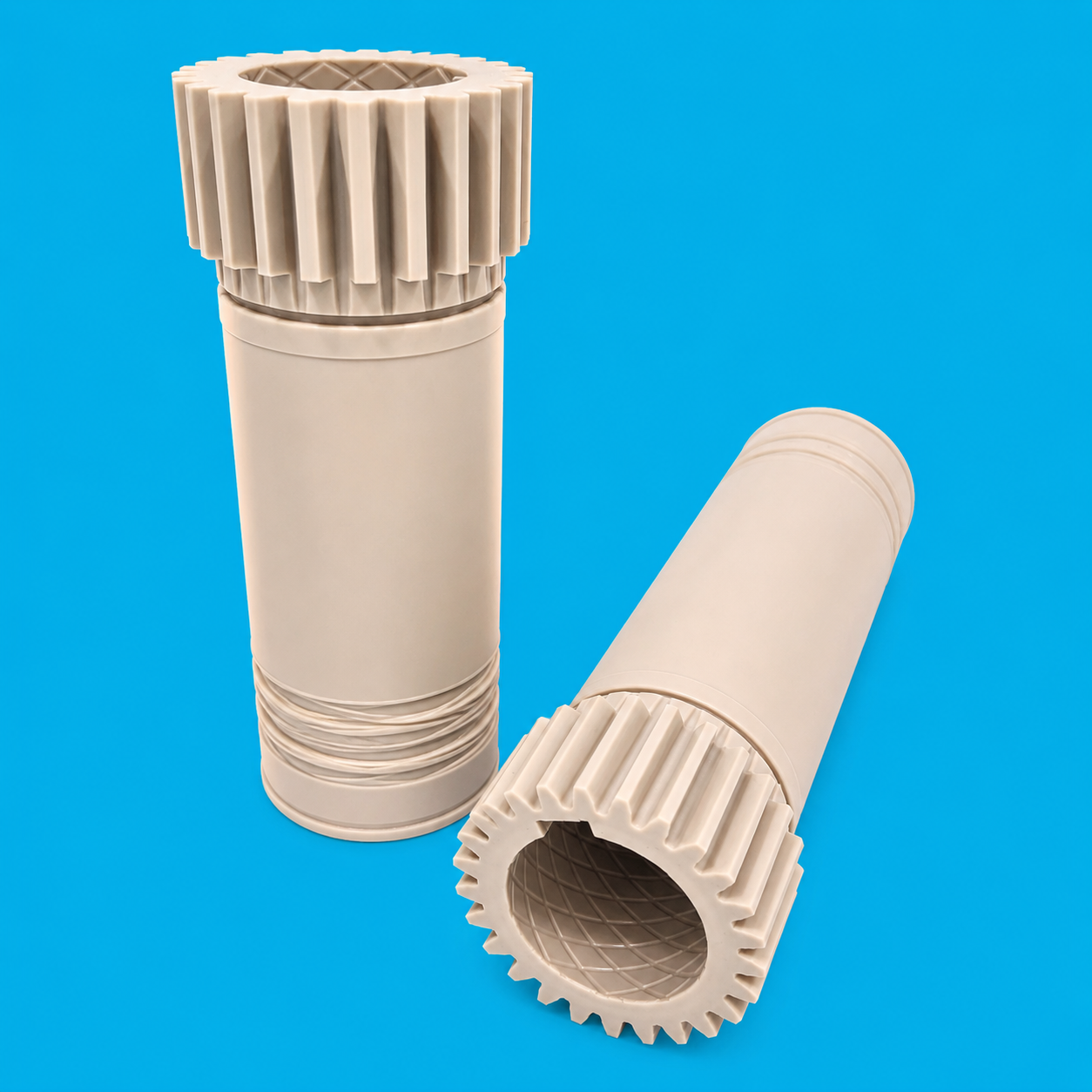 KRONES-related filling gear photographed for compatible spare part identification