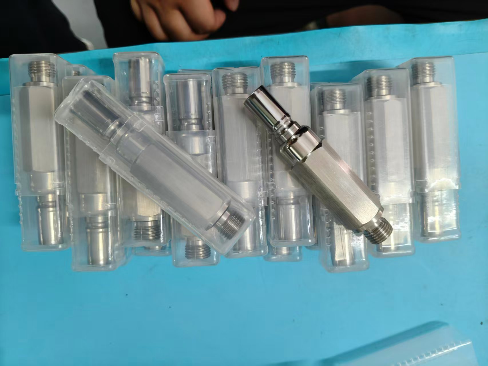 Protected packaging for spare parts shipment
