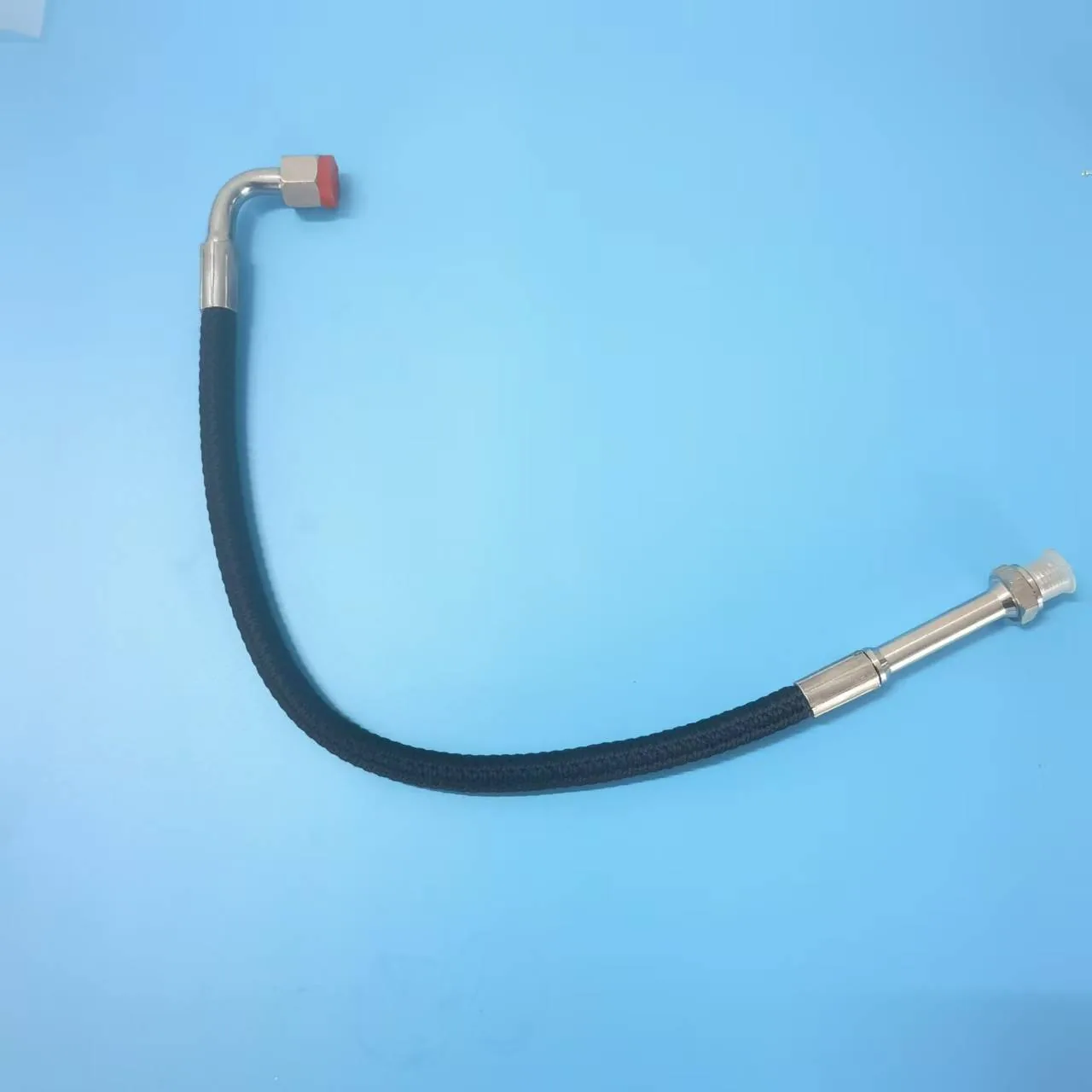High pressure hose assembly detail view