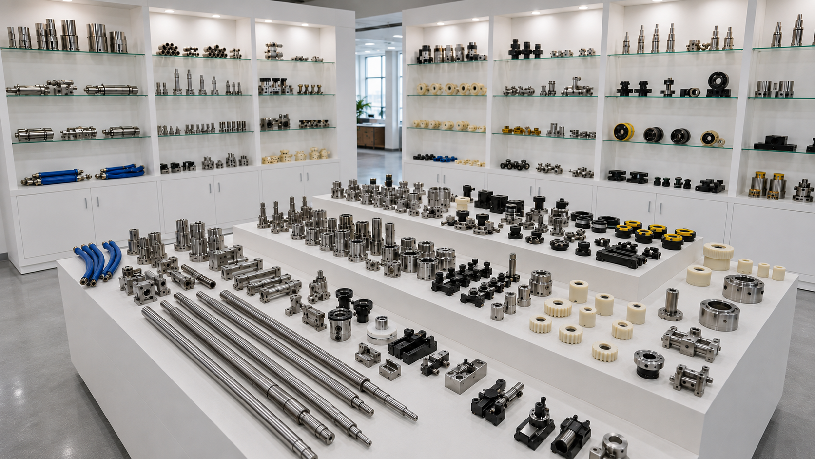 Precision display of compatible packaging spare parts
